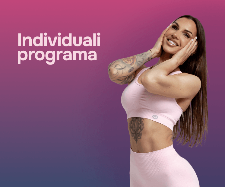 Individuali sporto programa su mitybos rekomendacijomis