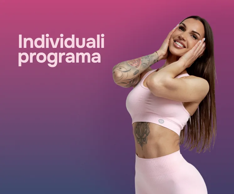 Individuali sporto programa su mitybos rekomendacijomis